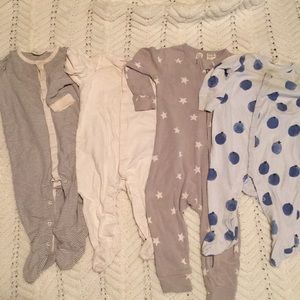 Baby Gap Organic Cotton Sleeper Bundle